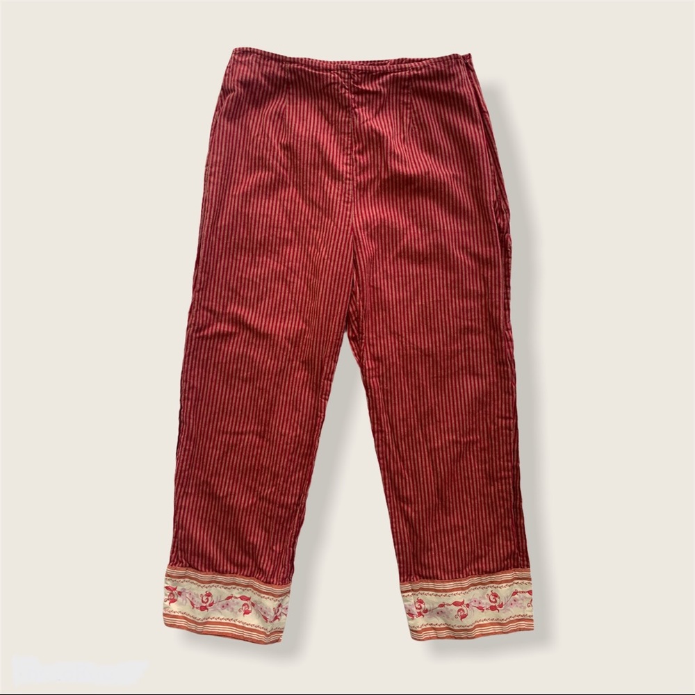 April Cornell Pin Stripe Cotton Pants